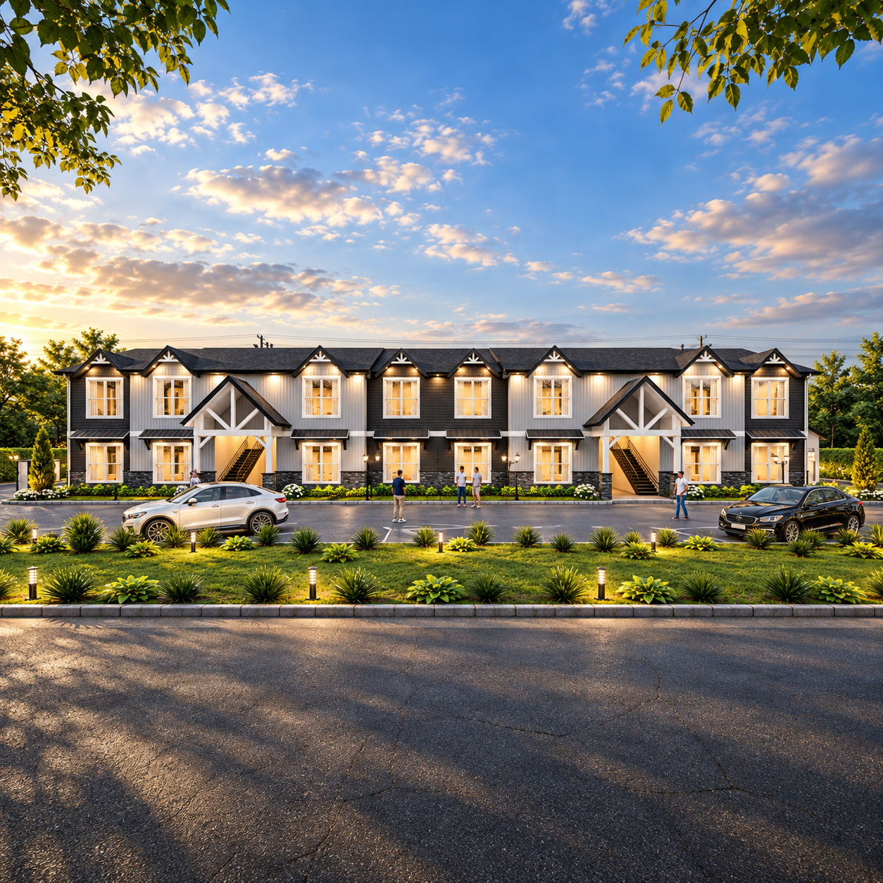 Front elevation rendering of Apartments At Ware County